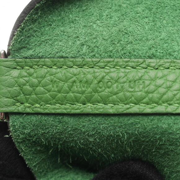 Hermes Hermès Picotin Lock PM handbag in Taurillon Clemence leather, green fo... - Picture 5 of 9